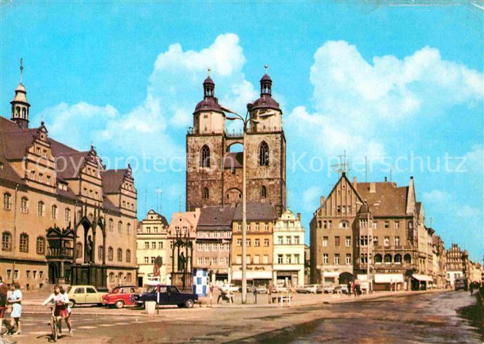 Wittenberg Lutherstadt Marktplatz
