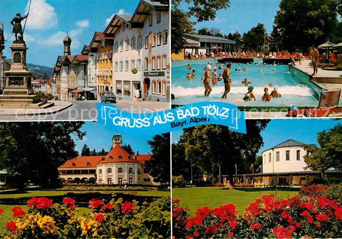 Bad Toelz Marktstrasse Kurpark Trinkhalle