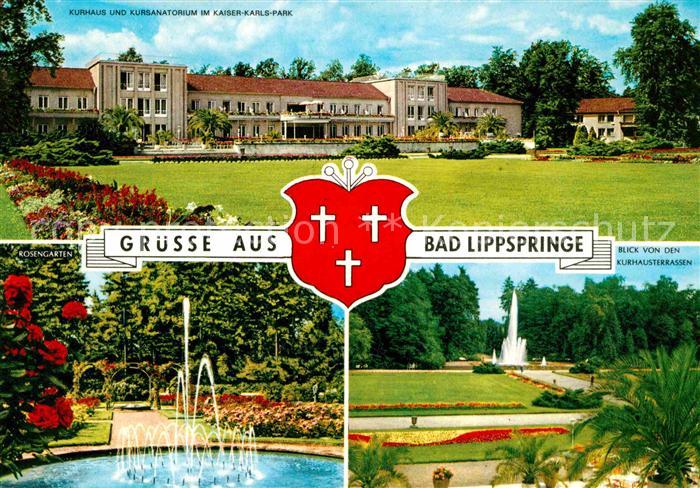 Bad Lippspringe Kurhaus Kursanatorium Kaiser Karls Park