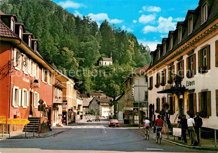 Zell Wiesental Strasenpartie