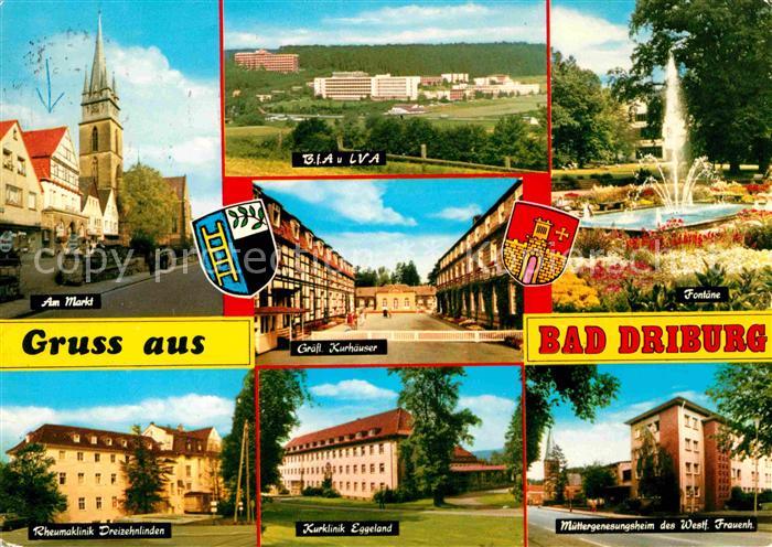 Bad Driburg Kurhaeuser Kurklinik-Eggeland Markt