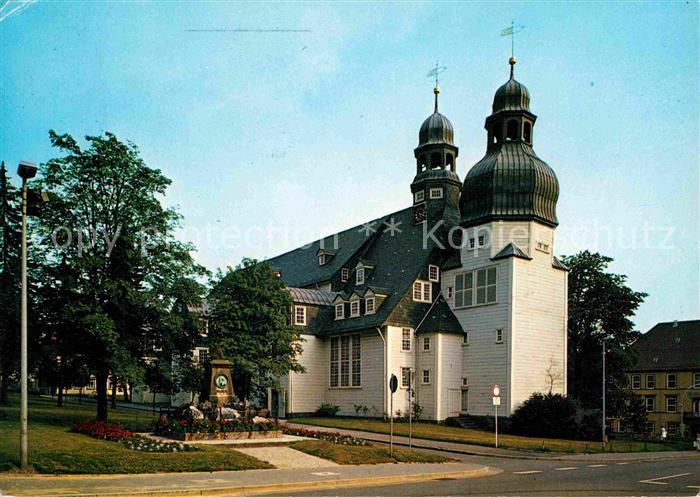 Clausthal-Zellerfeld Goslar Niedersachsen Marktkirche Holzkirche
