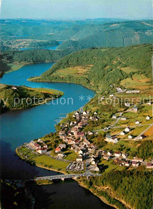 Einruhr Fliegeraufnahme Obersee der Rurtalsperre