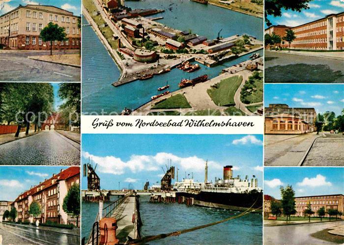 Wilhelmshaven  CITY Stadttheater Marktstrasse Werftstrasse