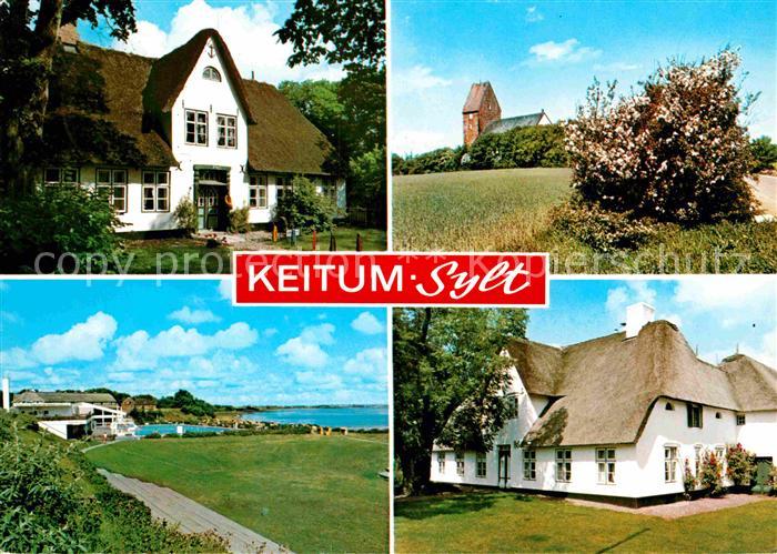 Keitum Sylt Fachwerkhaeuser Kirche