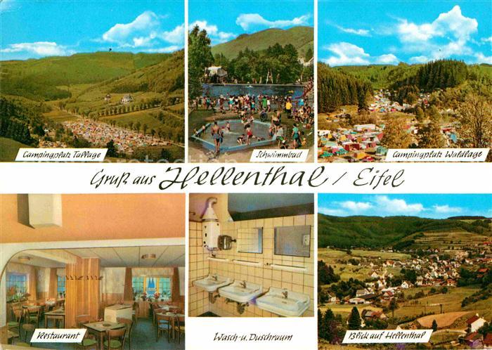 Hellenthal Eifel Camping Schwimmbad Schaenke Hellenthal