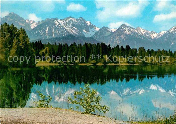 Fuessen Allgaeu Bannwaldsee