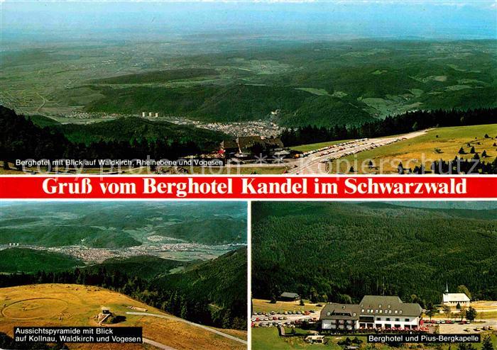 Kandel Breisgau Berghotel Pius-Bergkapelle Waldkirch Aussichtspyramide Kollnau