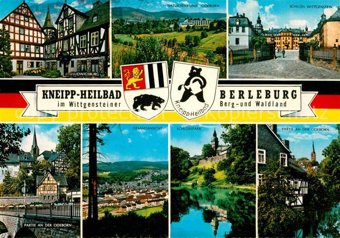 Berleburg Bad Ludwigsburg Schloss-Wittgenstein Odebornpartien