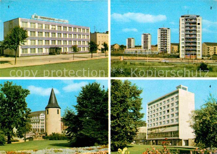 Plauen Vogtland Nonnenturm Punkthaeuser