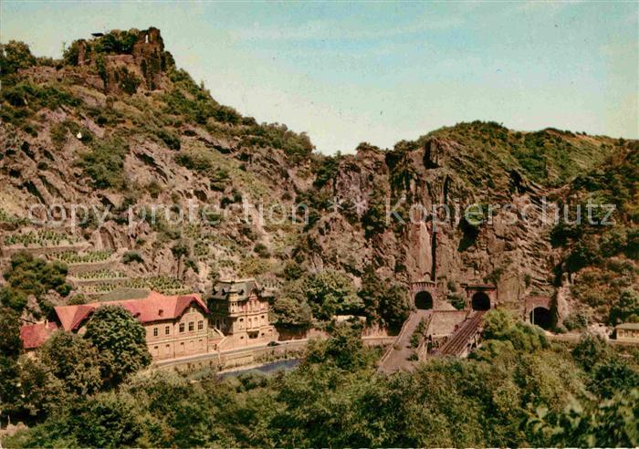 Altenahr mit Burg Are und Die Drei Tunnel