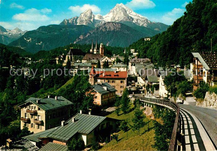 BERCHTESGADEN Bayern mit Watzmann und Schoenfeldspitze