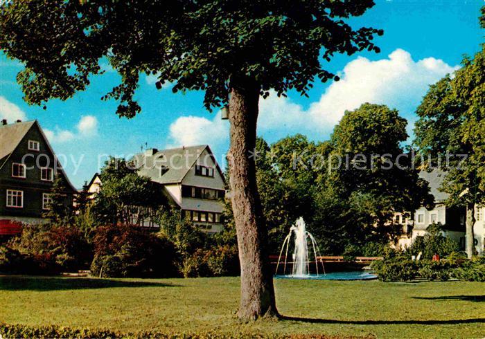 Schmallenberg Park Schuetzenplatz