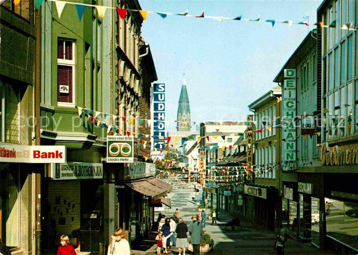 Rheine Emsstrasse Fussgaengerzone