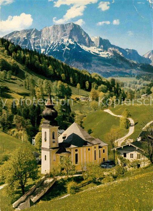 Maria Gern Kirchenpartie mit Untersberg