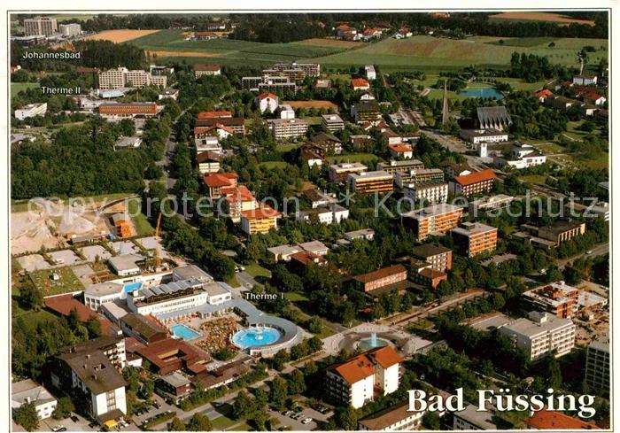 Bad Fuessing Fliegeraufnahme mit Therme