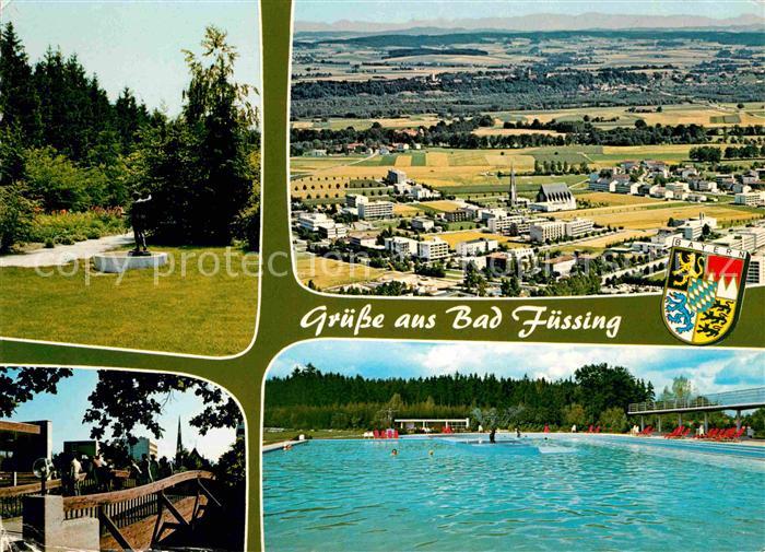 Bad Fuessing Schwefeltherme Fliegeraufnahme