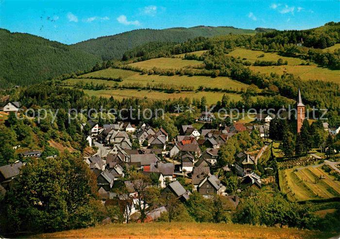 Zueschen Sauerland Fliegeraufnahme