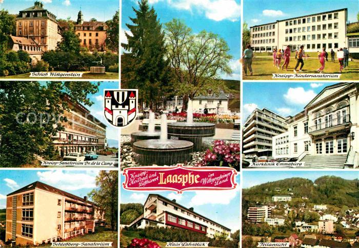 Laasphe Bad Schloss-Wittgenstein Kindersanatorim Kurklinik-Emmabuero