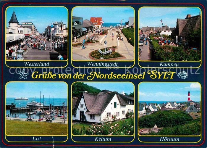 SYLT Insel Schleswig-Holstein Westerland Wenningstedt Kampen List Keitum Hoernu