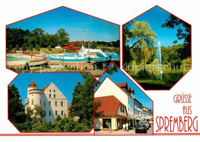 Spremberg Niederlausitz Erlebnisbad Schwanenteich Schloss Lange-Strasse