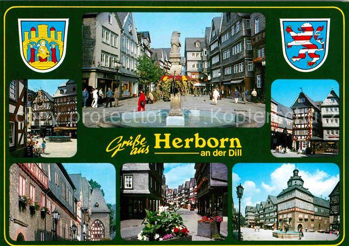 Herborn Hessen Ortspartien Fachwerk