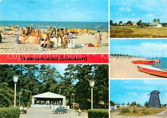 Trassenheide Usedom Strand Muehle Musikpavillon