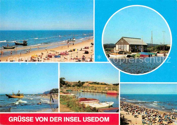 ueckeritz Usedom Koelpinsee Koserow Strande Hafen