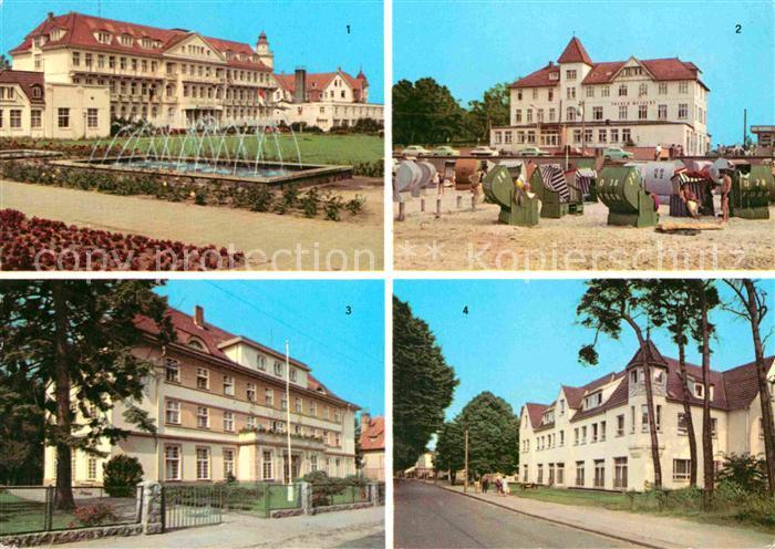 Kuehlungsborn Ostseebad Erholungsheime