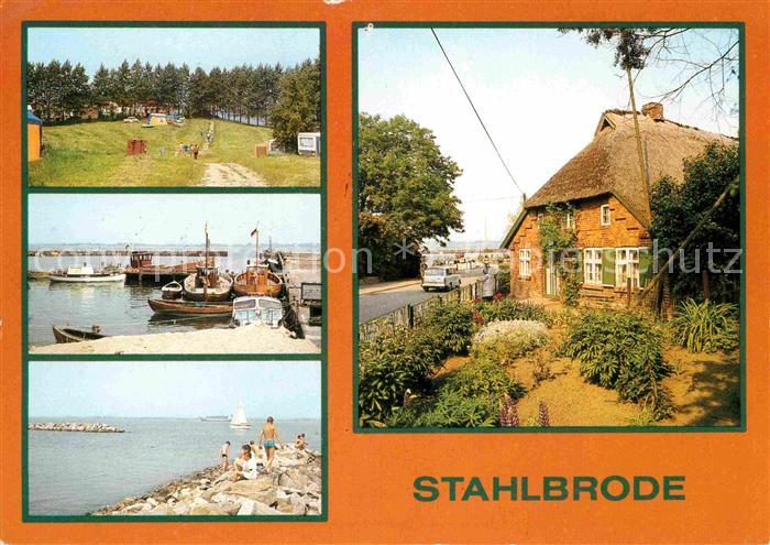 Stahlbrode Reinberg Camping Hafen Mole Fischerhaus