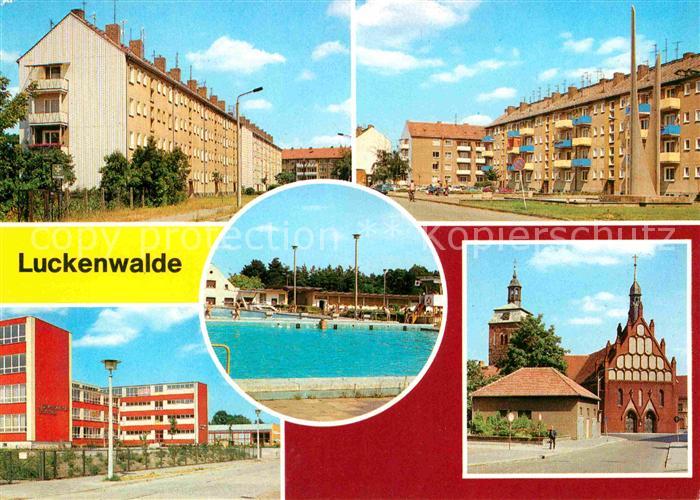 Luckenwalde Leninplatz Platz-der-Jugend