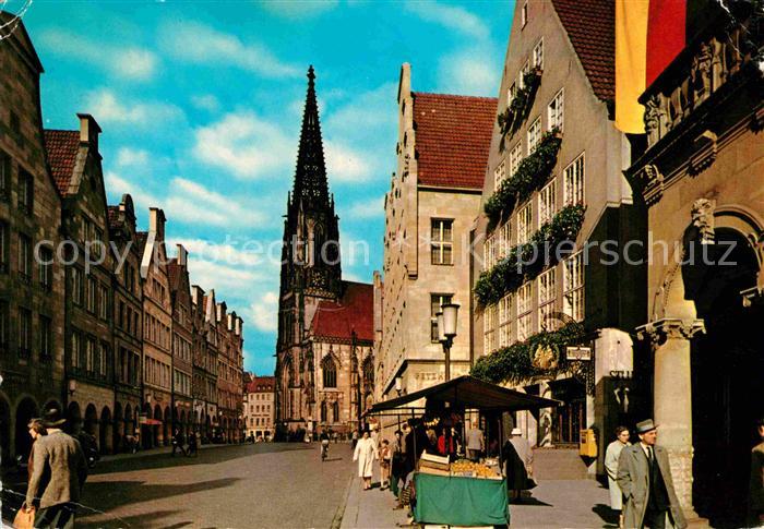 Muenster Westfalen Prinzipalmarkt