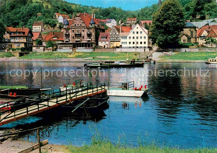 Wehlen Sachsen Bootssteg