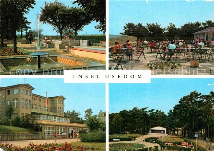 Zinnowitz Ostseebad Sportanlagen Haus Schmiergal Trassenheide Kurpark