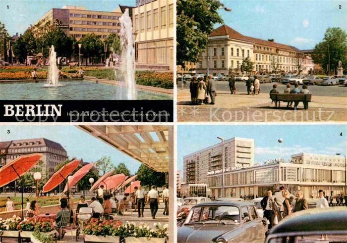 BERLIN  CITY Hotel Unter den Linden OpernCafe Lindencorso Restaurant Moskau