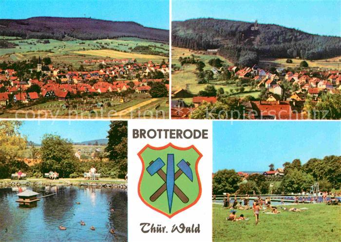 Brotterode Grosser Inselsberg Schanze Schwimmbad