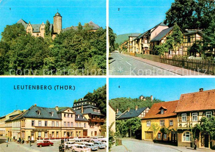 Leutenberg Thueringen Friedensburg Wurzbacher Strasse Markt Hauptstrasse