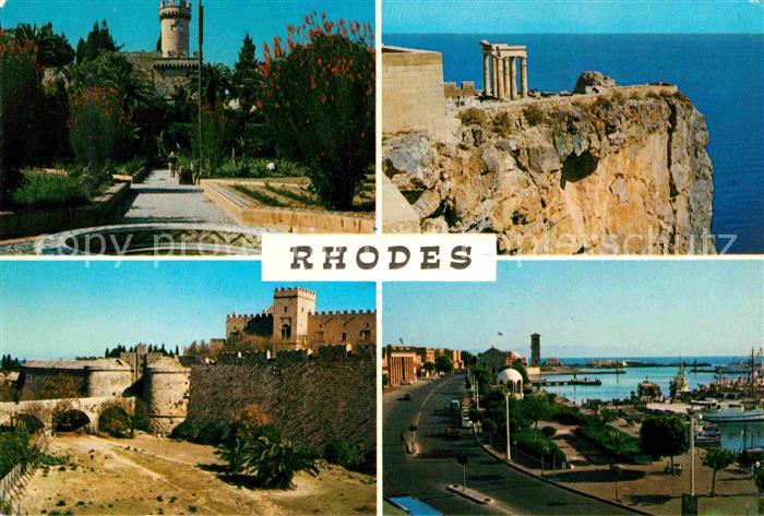 Rhodes Rhodos Greece Ruine Festung