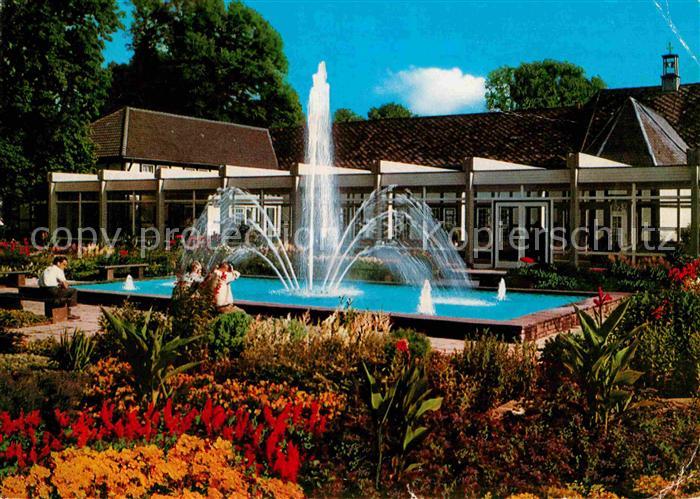 Bad Driburg Kurpark Springbrunnen