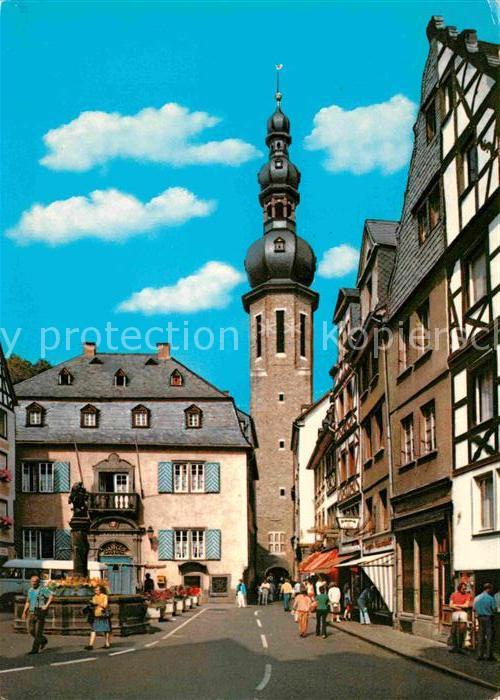 Cochem Mosel Markt Stadtturm