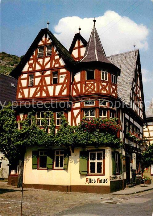 Bacharach Rhein Altes Haus