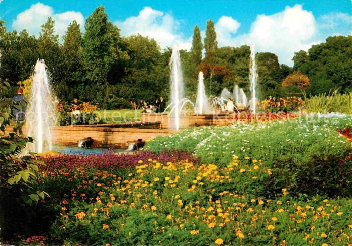 GELSENKIRCHEN NRW Stadtpark Fontaenen