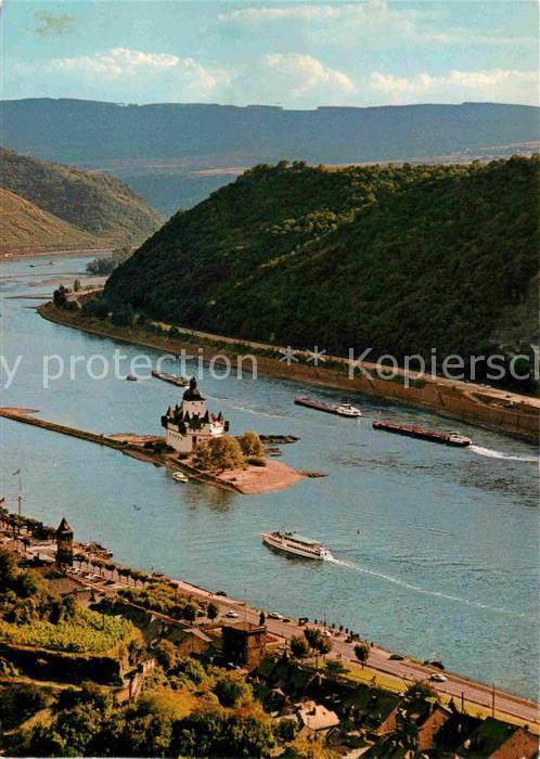 Kaub Die Pfalz im Rhein