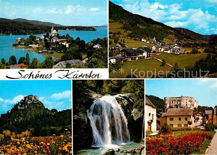 Maria Woerth Woerthersee Thermalbad Kleinkirchheim Burg Hochosterwitz Garnitzenk