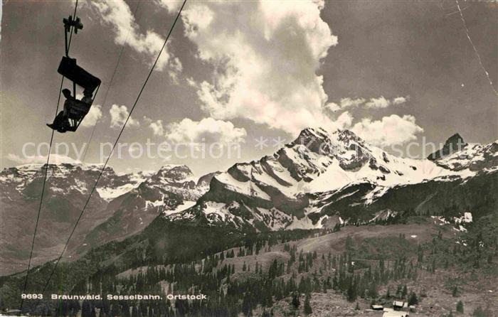Sessellift Ortstock Braunwald