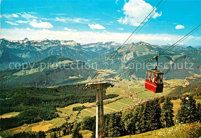 Seilbahn Sonderdach Bezau Saentis Hoher Freschen