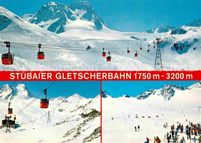 Seilbahn Stubaier Gletscherbahn Gletscherlift Sc