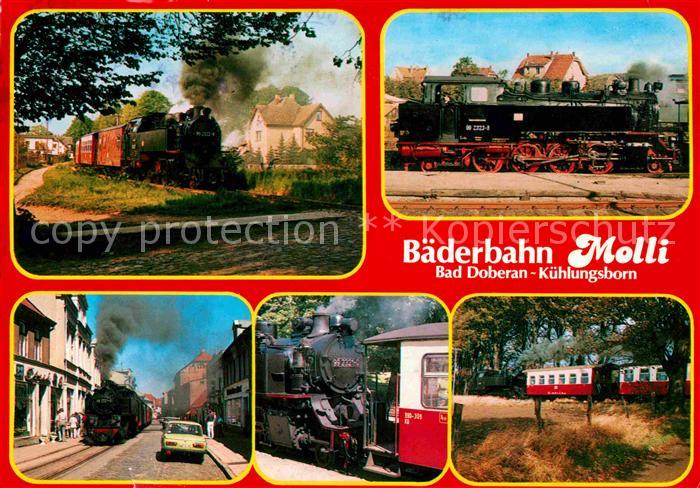 Lokomotive Bäderbahn Molli Bad Doberan-Kühlungsbor