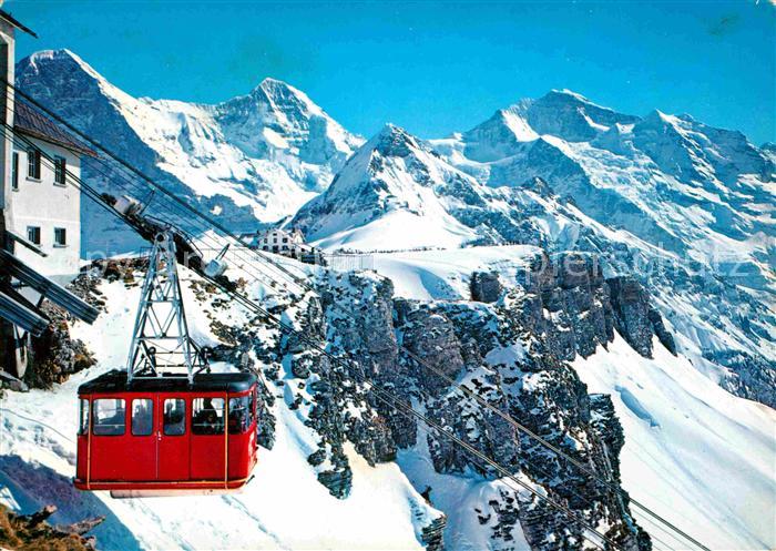 Seilbahn Wengen-Maennlichen Eiger-Moench-Jungfrau
