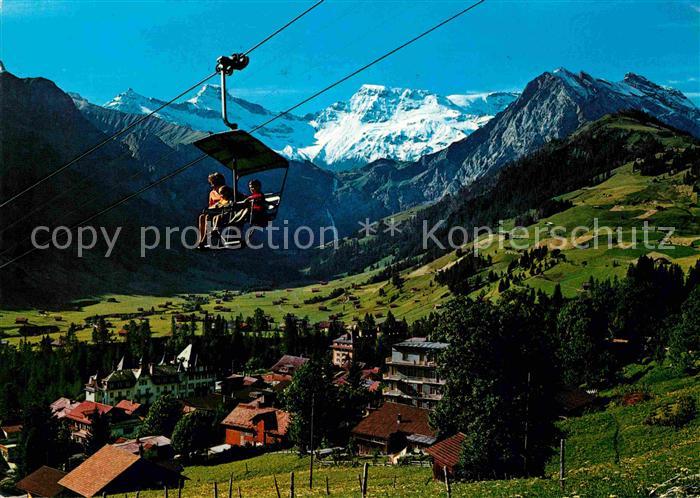 Sessellift Adelboden-Schwandfeldspitz Steghorn Wildstrubel Fitzer